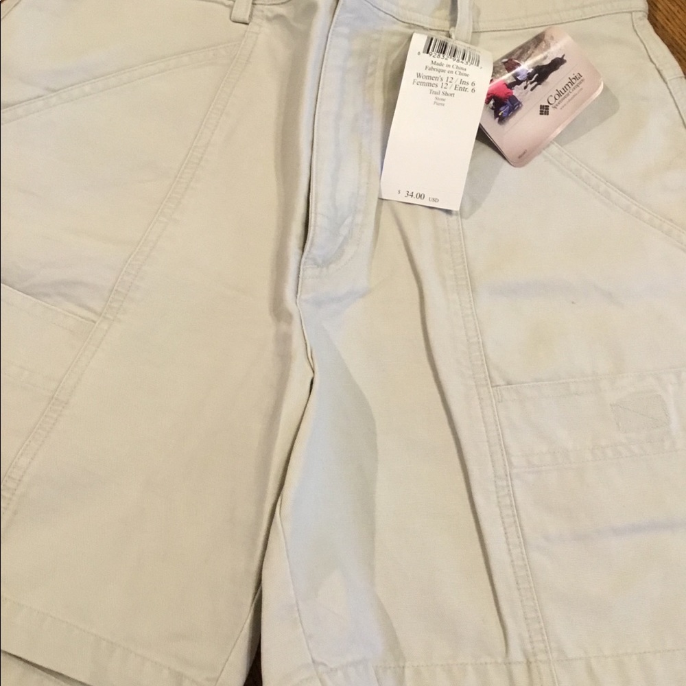 NWT Columbia shorts, size 12